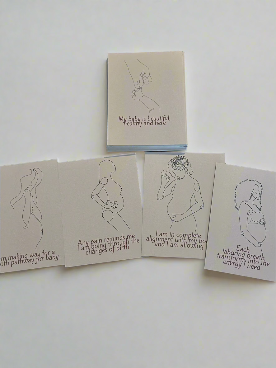 Birth Affirmation Card Deck