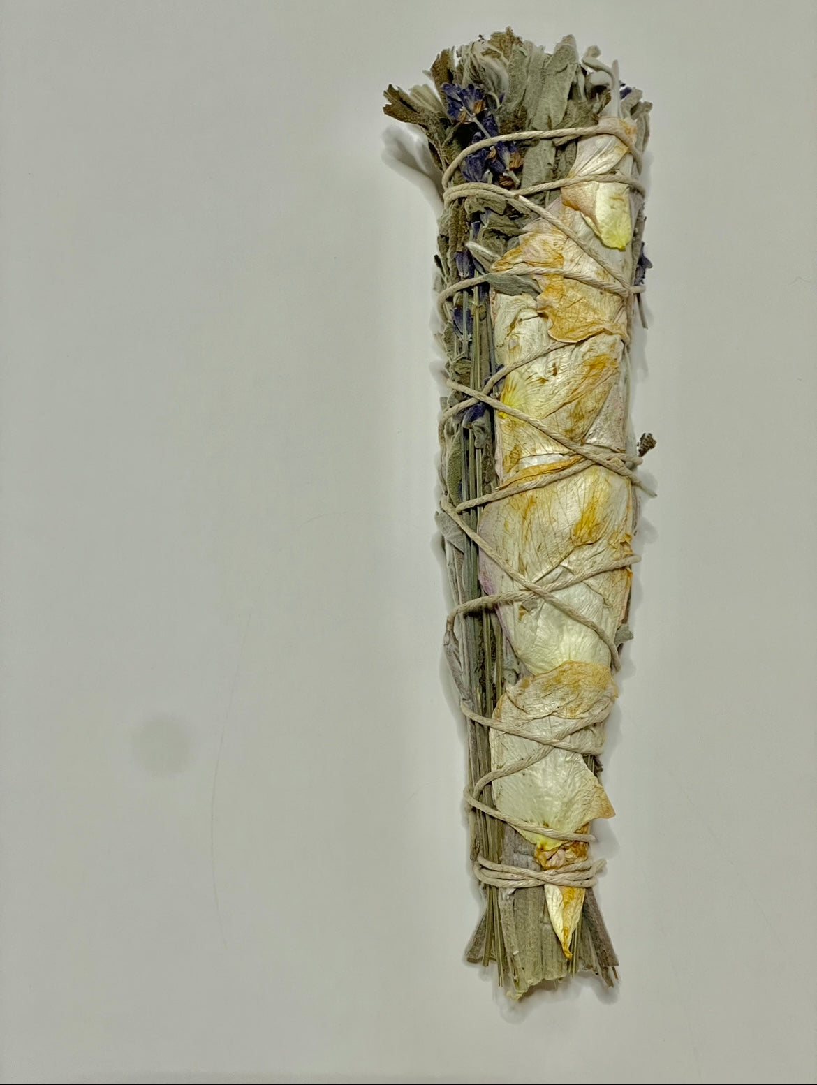 Floral Sage + Lavender w/ White Rose Petals