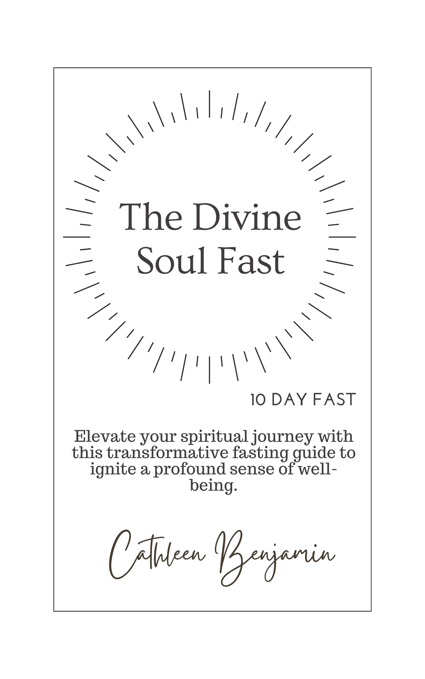 The Divine Soul Fast (e-book)