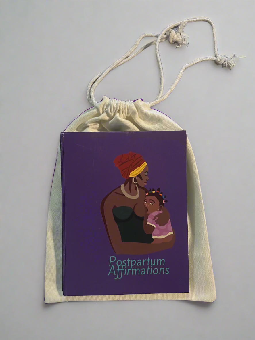 Postpartum Affirmation Card Deck - Breastfeeding Friendly