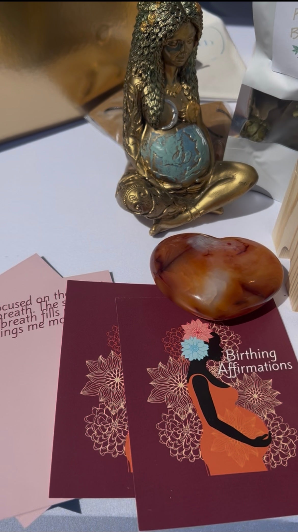 Birth Affirmation Card Deck